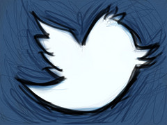 Sketch of Twitter Logo